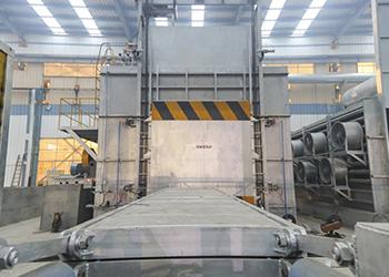Equipo de refrigeración para planta de aleación a base de aluminio