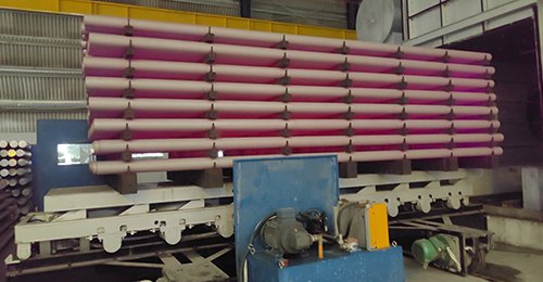Proyecto de línea de colada de tochos de aluminio con capacidad de 20 toneladas en India