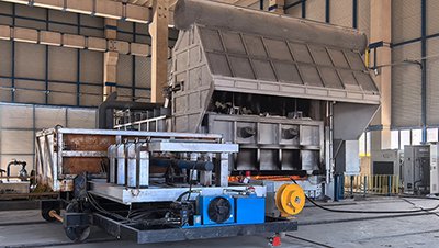 Puesta en marcha de una línea de colada de tochos de aluminio de 20 toneladas en Rumanía
