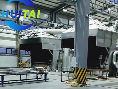 Proyecto de colada de tochos de aluminio con capacidad de 30 toneladas en Uzbekistán