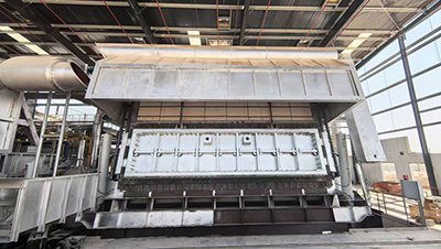 Proyecto de fusión y colada de tochos de aluminio con capacidad de 35 toneladas en los Emiratos Árabes Unidos