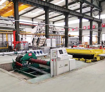 Máquina de fundición para planta de aleación de aluminio