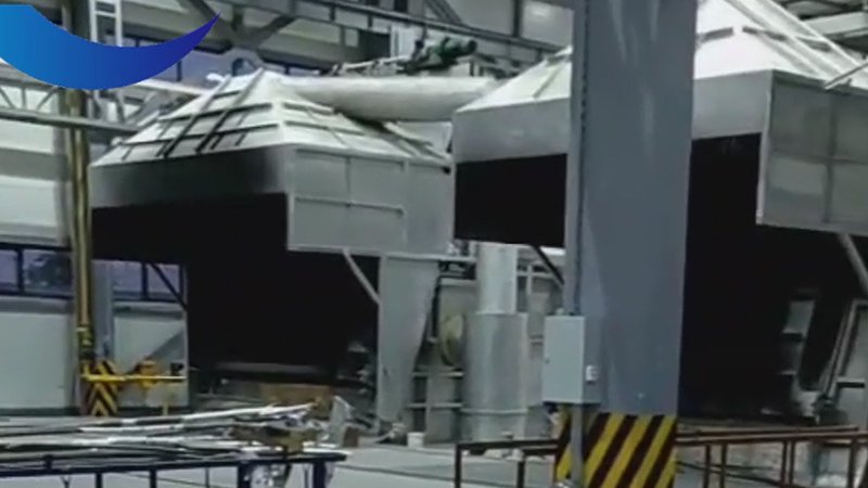 Proyecto de colada de tochos de aluminio con capacidad de 30 toneladas en Uzbekistán