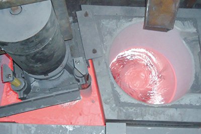 Horno de fusión de doble cámara