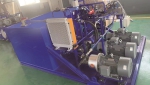 Máquina hidráulica VDC de colada de tochos de aluminio con guiado interno