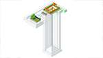 Máquina de colada vertical con enfriamiento directo (VDC) para tochos de aluminio
