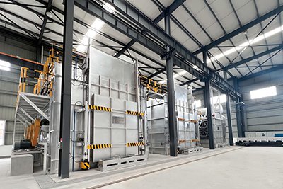 Sistema de homogeneización y apilado de tochos de aluminio