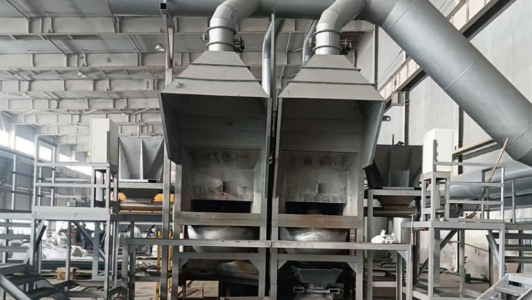 Sistema de recuperación de aluminio de escorias calientes