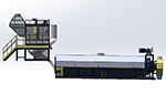 Máquina de enfriamiento de escorias de aluminio